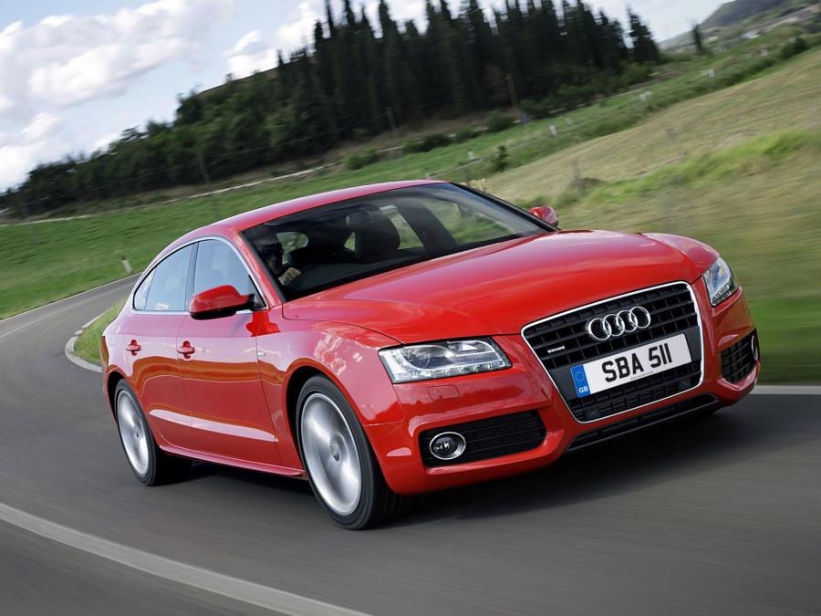  Audi A5 Sportback 2.0T S-Line 2009 года  (UK) (фото 1 из 4)